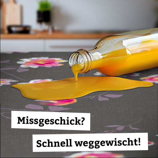 Tischdecke Monte Carlo Cheryl anthrazit image number null